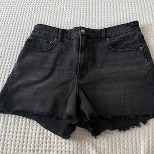 American Eagle Stylish Black Denim Women's Shorts